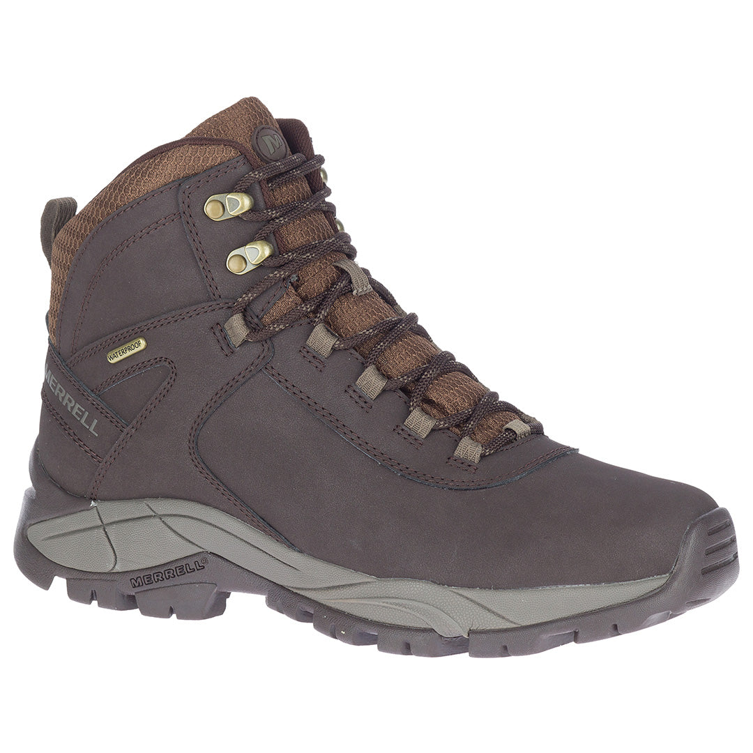 Vego Mid Leather Waterproof - Espresso Men's Hiking Shoes-3