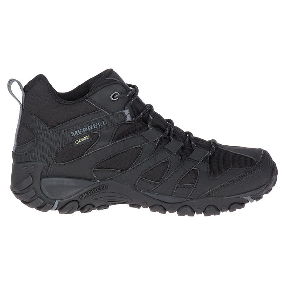 Claypool Sport Mid Gore-Tex-Black/Rock Mens Hiking Shoes | Merrell ...