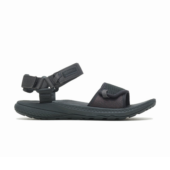 Bravada Backstrap-Triple Black Womens Sandals Water