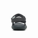 Bravada Backstrap-Triple Black Womens Sandals Water-3