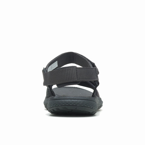 Bravada Backstrap-Triple Black Womens Sandals Water
