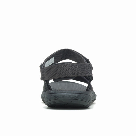 Bravada Backstrap-Triple Black Womens Sandals Water