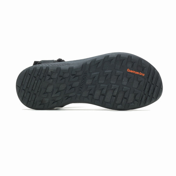 Bravada Backstrap-Triple Black Womens Sandals Water