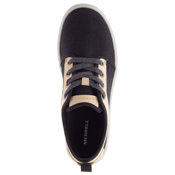 Around Town Ada Canvas-Black Womens   Casual Shoes