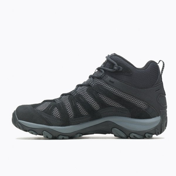 Alverstone 2 Mid Waterproof-Black/Granite Mens Hiking Shoes - 0
