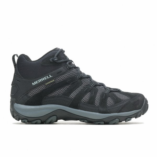 Alverstone 2 Mid Waterproof-Black/Granite Mens Hiking Shoes-1
