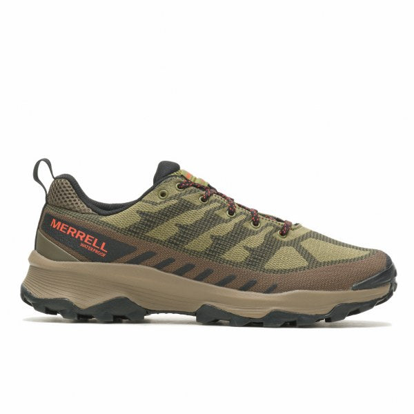 Speed Eco Waterproof-Avocado/Kangaroo Mens Hiking Shoes-1
