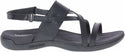 District Hayes Strap Ltr--Blk-Black Womens Sandals Land