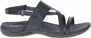 District Hayes Strap Ltr--Blk-Black Womens Sandals Land