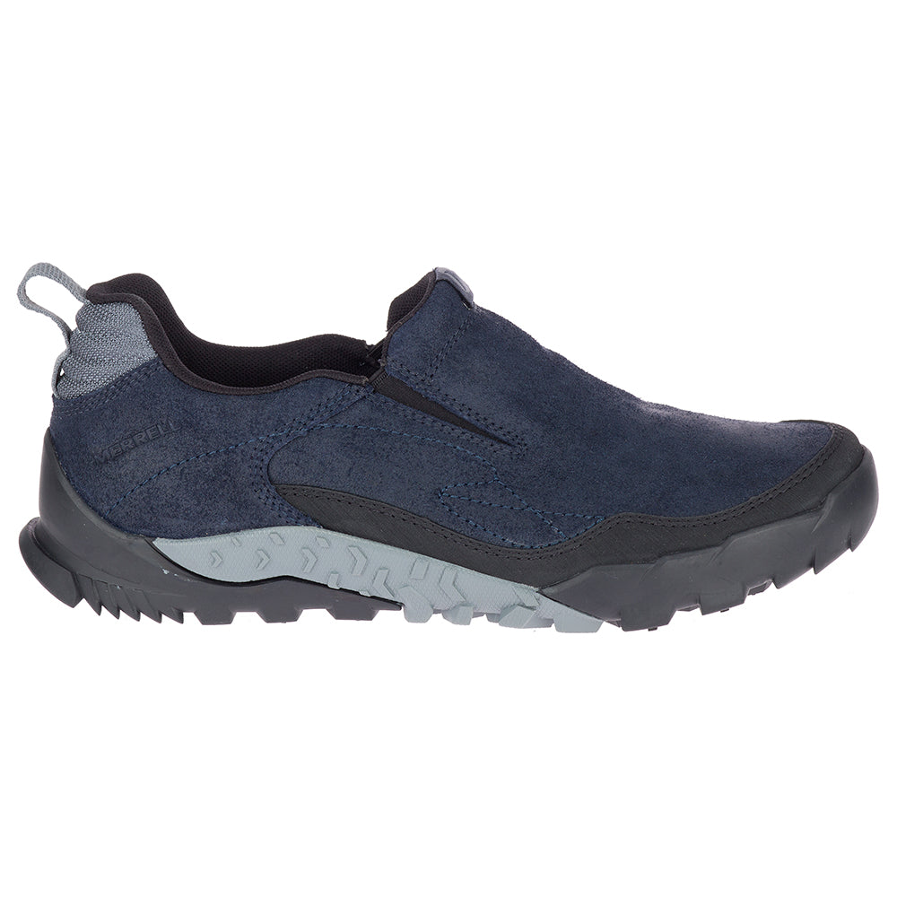 Annex Trak V Moc-Navy Mens Leather Casual Shoes
